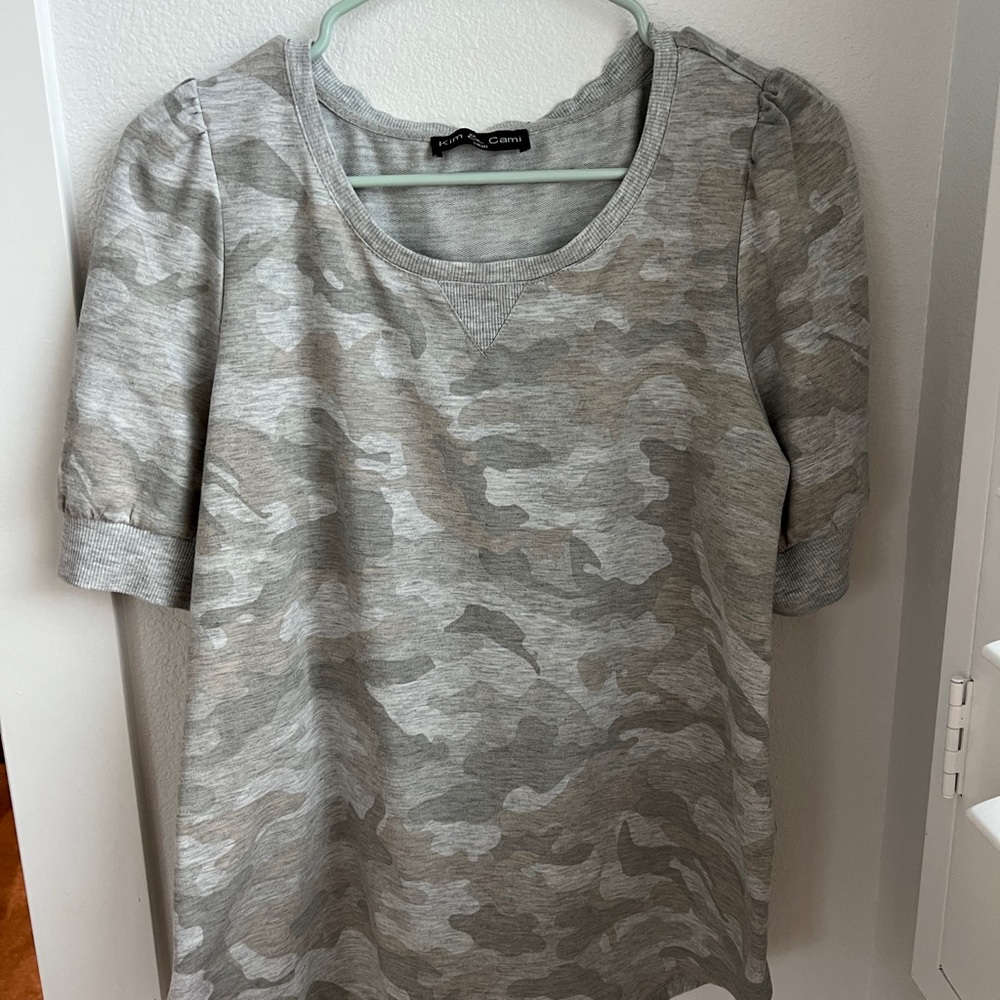 Camo Tshirt Shirt